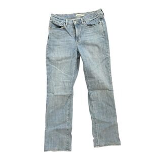 Levis Classic Straight Leg Jeans Stretch, Sz 28 Y2K